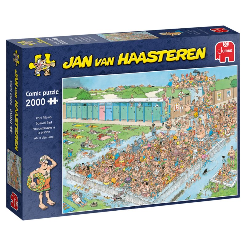 PUZZEL JAN VAN HAASTEREN BOMVOL BAD  200 - 613 2040 - 613-2040