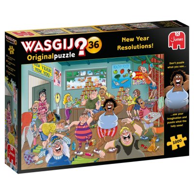 PUZZEL WASGIJ ORIGINAL 36 GOEDE VOORNEME - 613 2500 - 613-2500