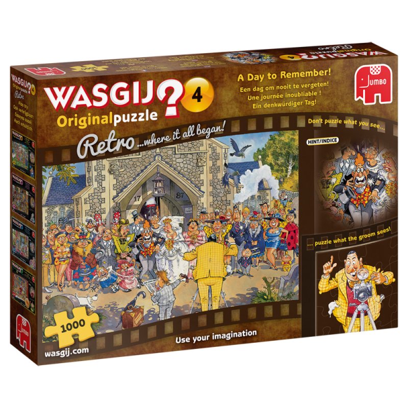 PUZZEL WASGIJ RETRO VERZAND VERLEDEN 100 - 613 9176 - 613-9176