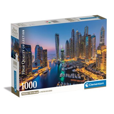 CLEMENTONI PUZZEL DUBAI 1000 STUKJES - 613 9911 - 613-9911