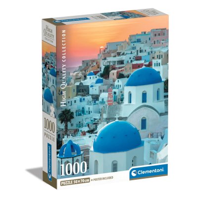 CLEMENTONI PUZZEL SANTORINI 1000 STUKJES - 613 9912 - 613-9912