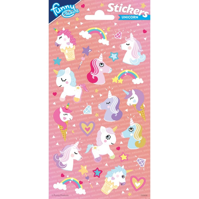 STICKERS UNICORNS - 655 0608 - 655-0608