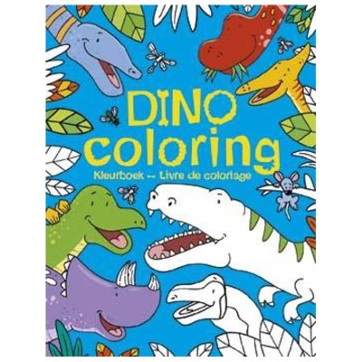 DINO COLORING KLEURBOEK - 655 0742 - 655-0742