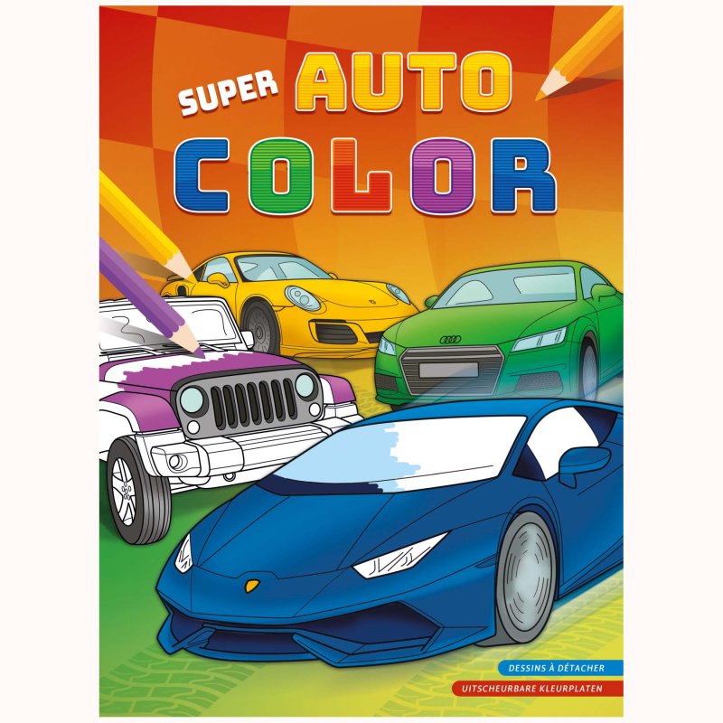 KLEURBOEK SUPER AUTO COLOR - 655 1482 - 655-1482