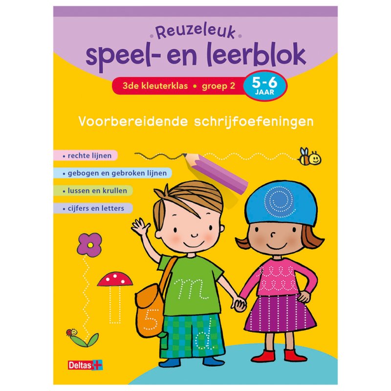 SPEELLEERBLOK VOORBEREID SCHRIJFOEF 5-6 - 655 3015 - 655-3015