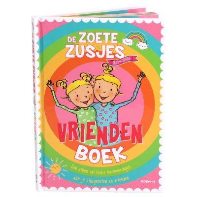 BOEK ZOETE ZUSJES VRIENDENBOEK - 655 3246 - 655-3246