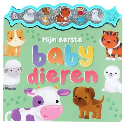 GELUIDENBOEK MIJN EERSTE BABYDIEREN 2+ - 655 5744 - 655-5744