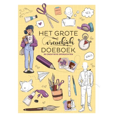 BOEK HET GROTE CREACHICK DOEBOEK - 655 7044 - 655-7044