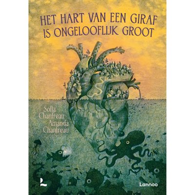 BOEK HET HART VAN EEN GIRAF IS GIGANTISC - 655 7664 - 655-7664