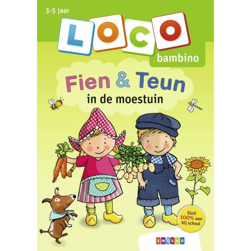 LOCO OEFENBOEKJE FIEN EN TEUN IN DE MOES - 655 8709 - 655-8709