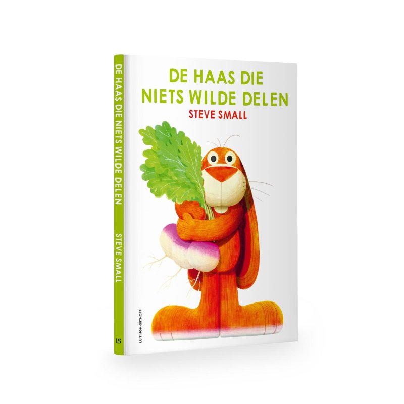 BOEK DE HAAS DIE NIETS WILDE DELEN - 655 8994 - 655-8994