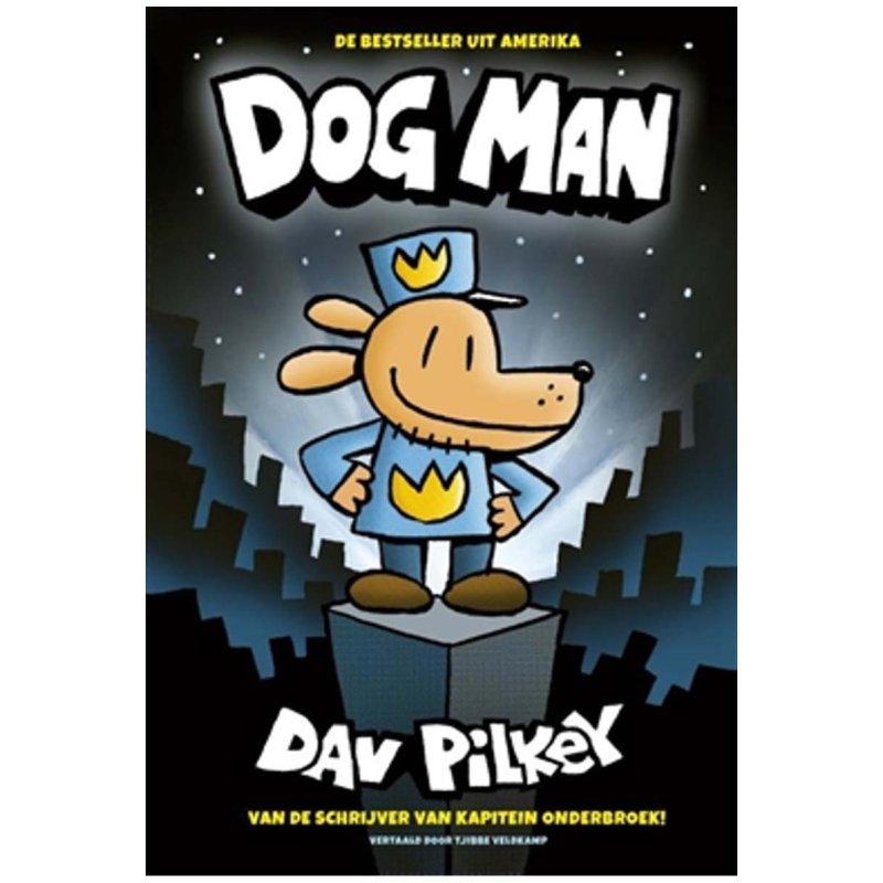 BOEK DOG MAN 7+ - 655 9019 - 655-9019