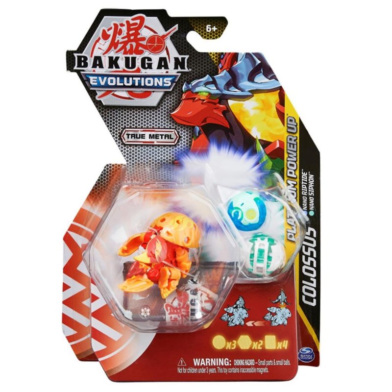 BAKUGAN DIECAST POWER UP 3 PACK (S4) - 721 0774 - 721-0774