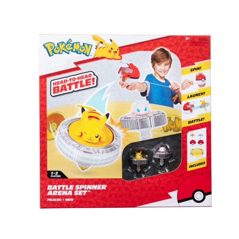 POKEMON BATTLE SPINNER TWO PACK +STADIUM - 721 4403 - 721-4403