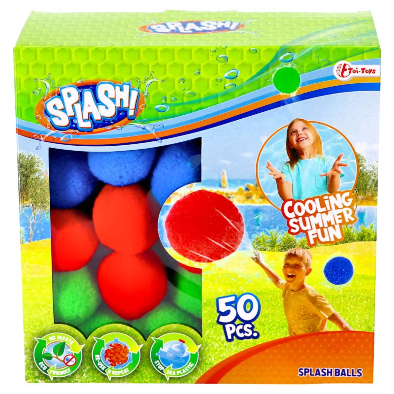 SPLASHBALLEN 50 STUKS 5 CM - 721 5254 - 721-5254