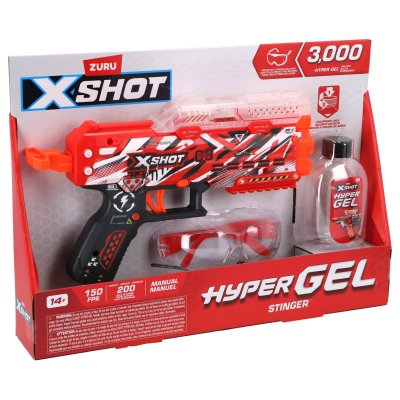 X-SHOT HYPER GEL PISTOOL MET 3000 GELLET - 721 6728 - 721-6728