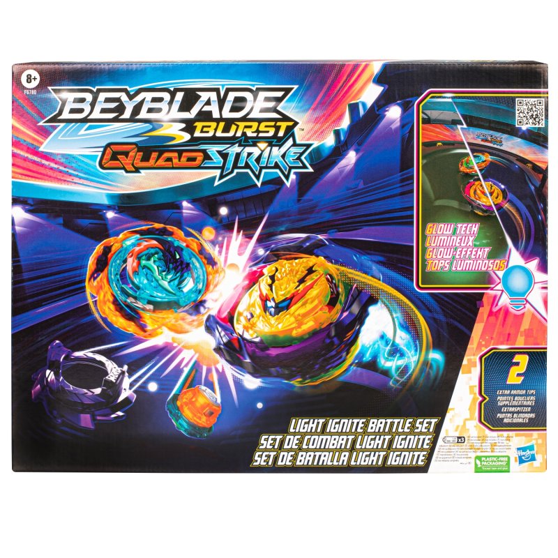 BEYBLADE QS LIGHT IGNITE BATTLE SET - 721 6780 - 721-6780