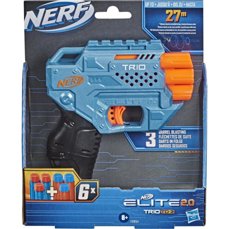 NERF ELITE 2.0 TRIO TD 3 - 721 9954 - 721-9954