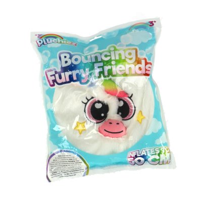 PLUCHIEZ BOUNCING HUGGING UNICORN 50 CM - 735 9004 - 735-9004