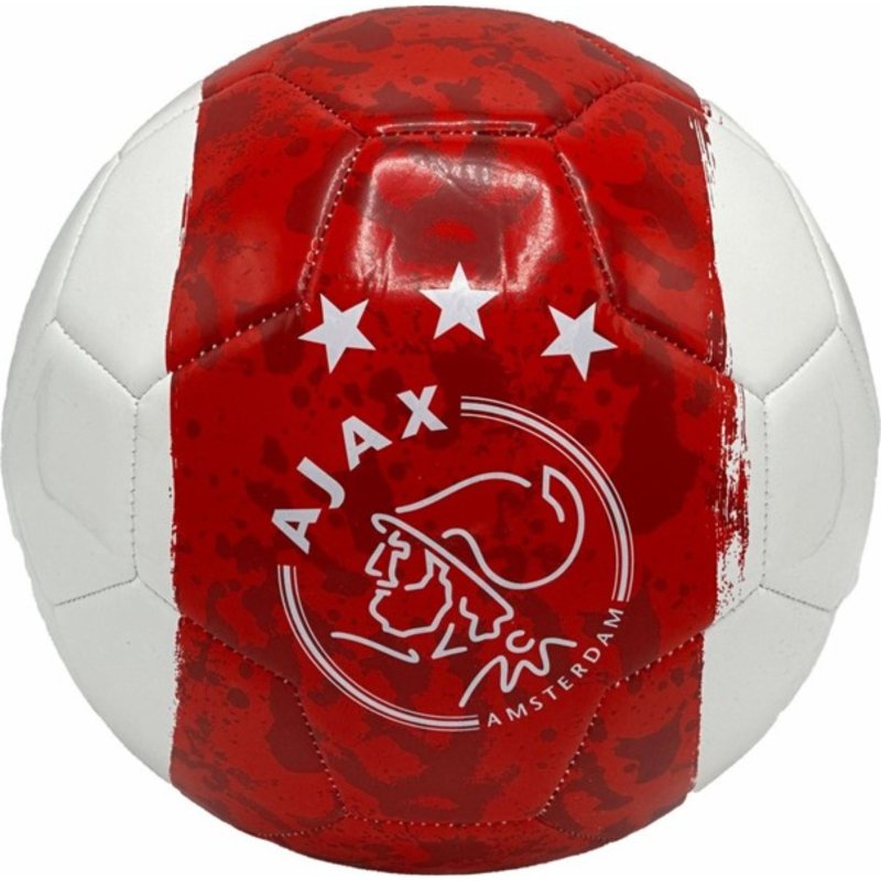 AJAX VOETBAL MAAT 5 BAAN WIT-ROOD-WIT - 736 0781 - 736-0781