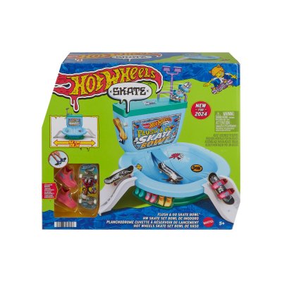 HOT WHEELS SKATE FLUSHIN SKATE BOWL - 861 2697 - 861-2697