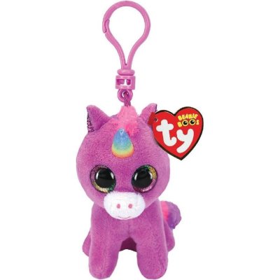 TY BEANIE BOO&apos;S CLIP ROSETTE UNICORN 7CM - 865 2388 - 865-2388