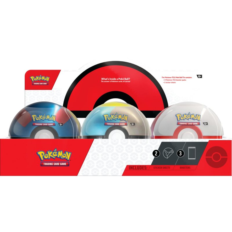 POKEMON TCG POKE BALL TIN - 866 1106 - 866-1106