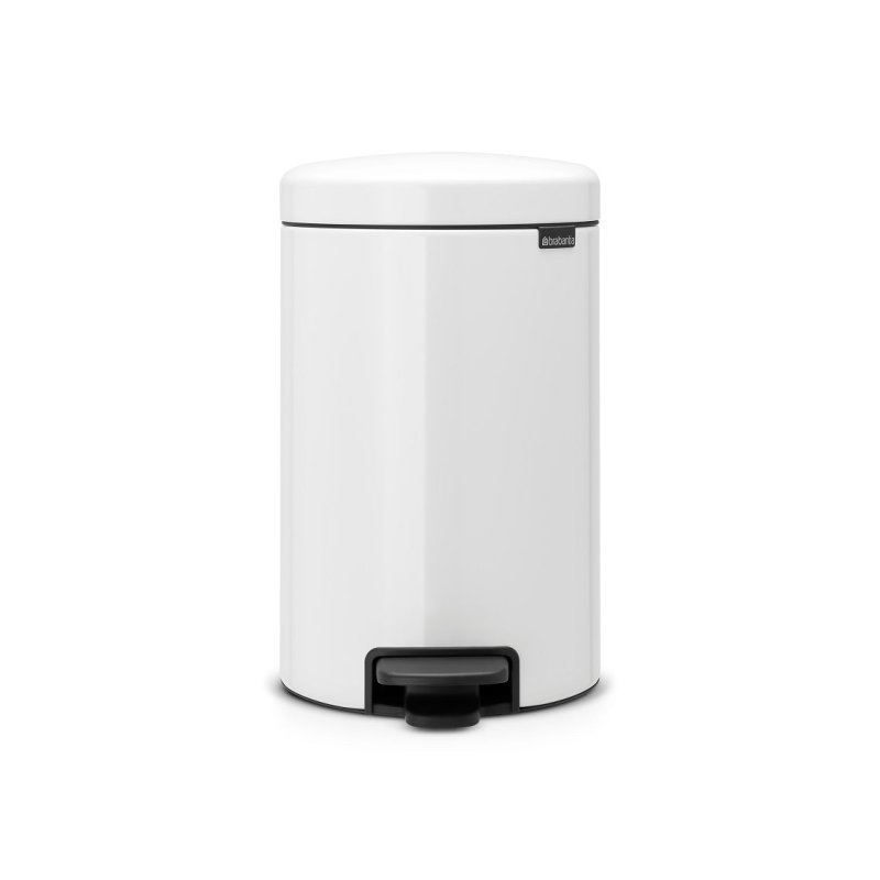 BRABANTIA PEDAALEMMER 12L FRESH WHITE - 8710755111969 - 111969