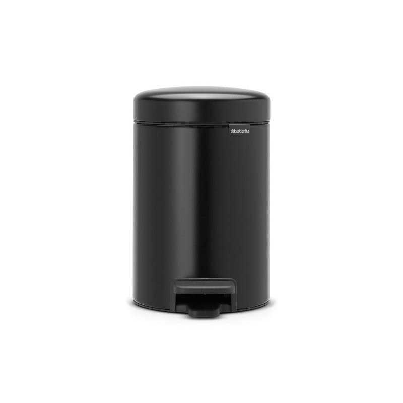 BRABANTIA PEDAALEMMER 3 LITER MATT BLACK - 8710755113321 - 113321