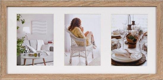 HENZO FOTOLIJST MODERN 3X13X18 MID BROWN - 8711229065559 1 - 8107306