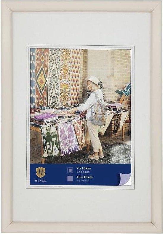 HENZO FOTOLIJST FANCY 10x15 WHITE - 8711229826310 1 - 8263102