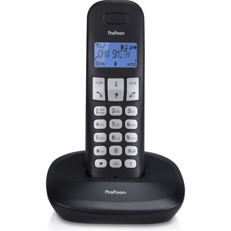 DECT TELEFOON, ZWART - 8712412675340 - 182354