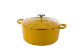 BK BRAADPAN BOURGOGNE 28 CM SUNNY YELLOW - 8718311311747 - *0010155351