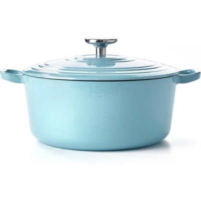 BK BRAADPAN BOURGOGNE 24 CM AQUA BLUE - 8718311317527 1 - H6082524