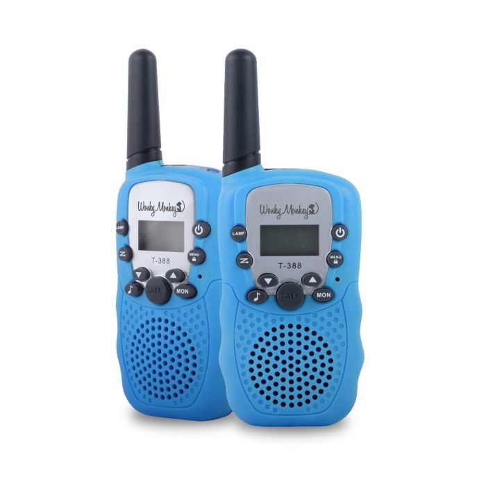 WALKIE TALKIE SET BLAUW - 8718924812037 - WM WT-335BU