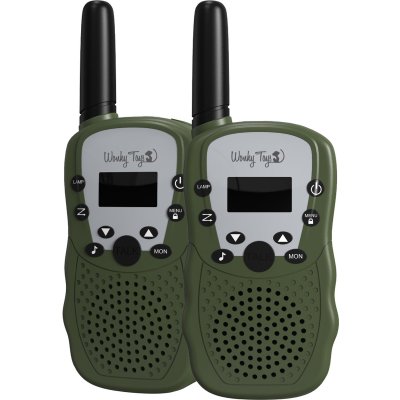 WALKIE TALKIE SET ARMY GREEN - 8718924813058 1 - WT-335GN