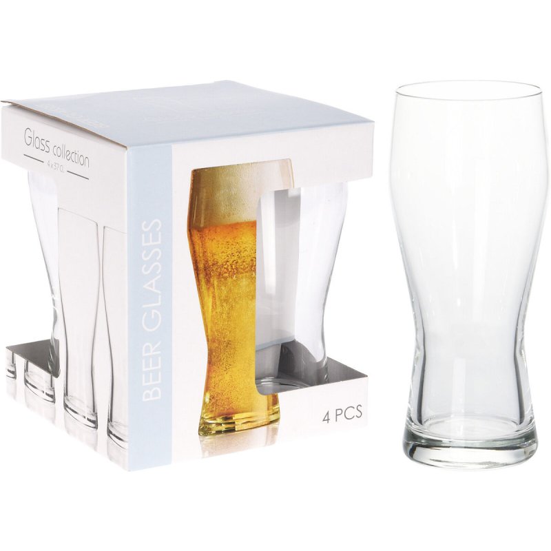 BIERGLAS STANDAARD SET VAN 4 400ML - 8719202455854 - 105-0330