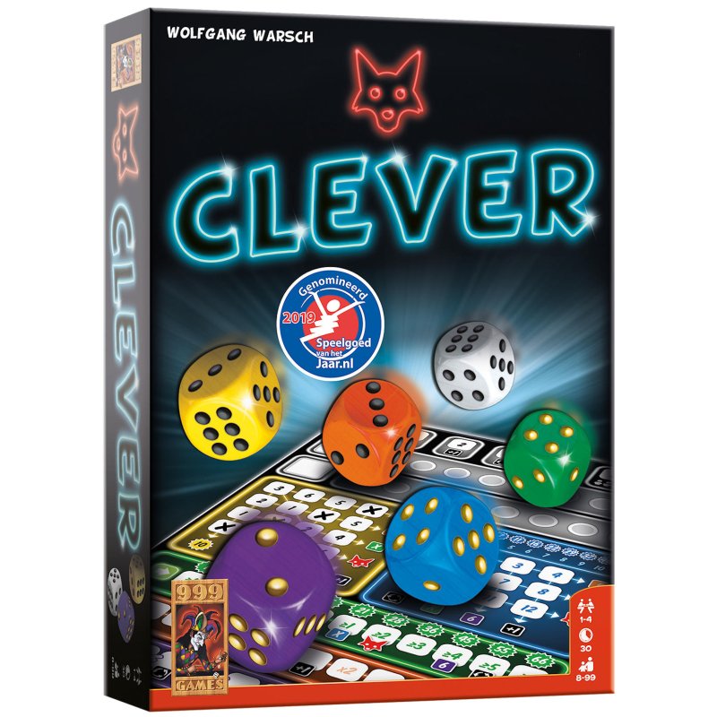 CLEVER DOBBEL SPEL - 8719214425791 - 1922481