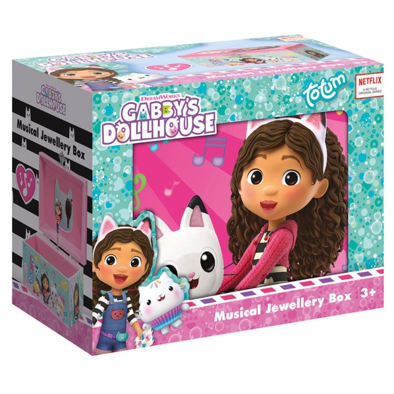 GABBY&apos;S DOLLHOUSE JUWELENKISTJE MET MUZI - 872 2052 - 872-2052