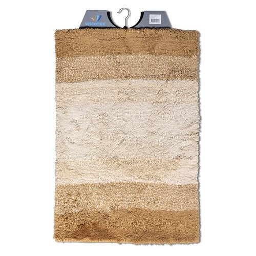 BADMAT 60X90 CM REGENBOOG BEIGE - 8720908301567 - *0010232957