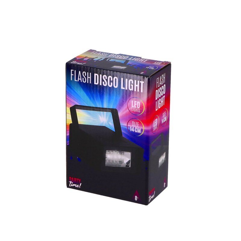 PARTY TIME FLASH DISCO LIGHT LED - 904 8271 - 904-8271