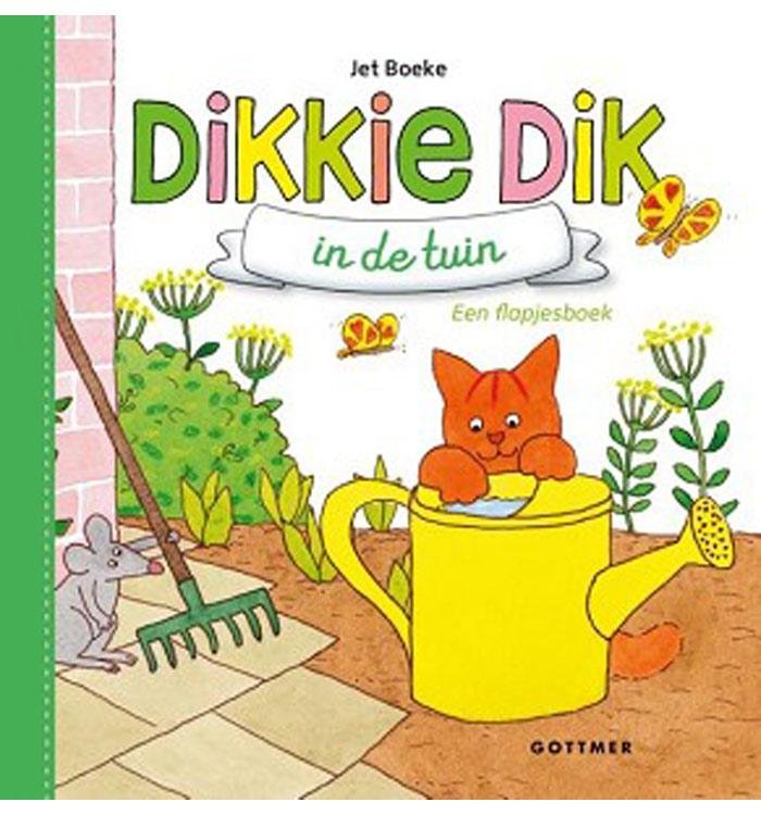 DIKKIE DIK IN DE TUIN FLAPJESBOEK KARTON - 9789025770815 - 1607081