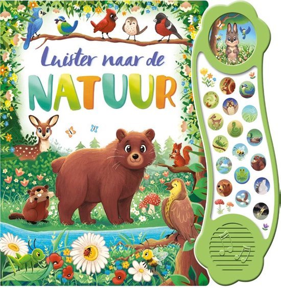 GELUIDENBOEK: LUISTER NAAR DE NATUUR 3+ - 9789036644648 - 1724464