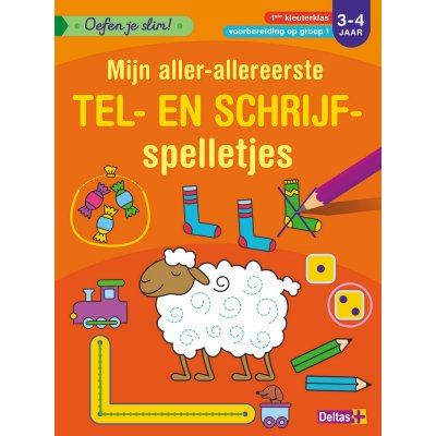 MIJN ALLER-ALLEREERSTE TEL EN SCHRIJF - 9789044750065 - 9789044750065