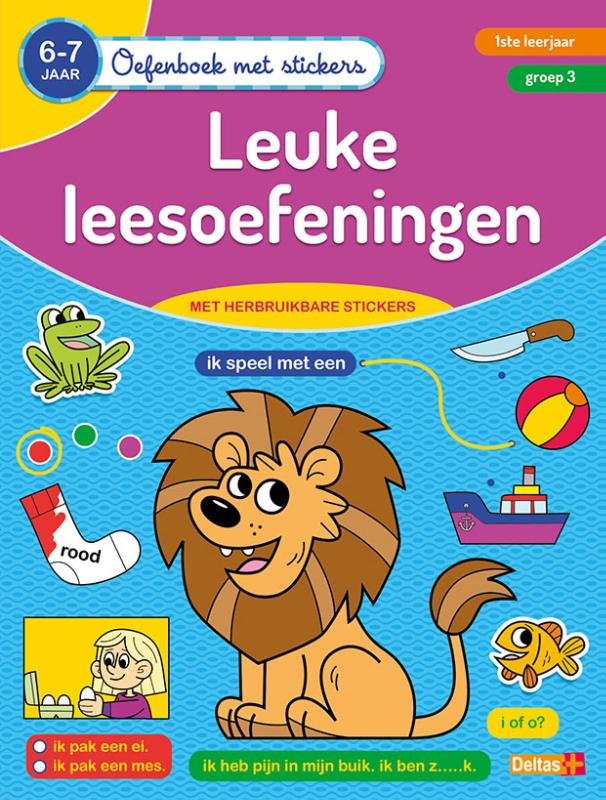 LEUKE LEESOEFENINGEN + STICKERS 6-7 JR - 9789044750485 - *0010168959