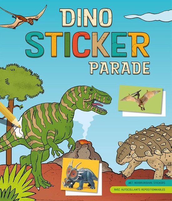 DINO STICKER PARADE - 9789044763003 - 0664140