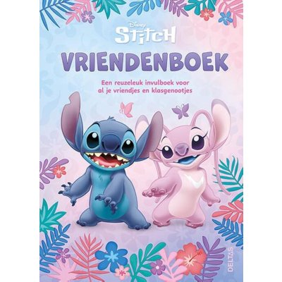 DISNEY VRIENDENBOEK STITCH - 9789044767322 front - 0521051