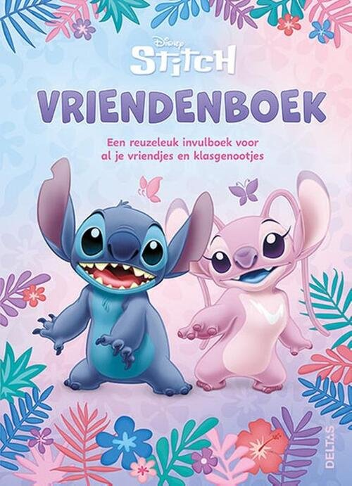 DISNEY VRIENDENBOEK STITCH - 9789044767322 front - 0521051