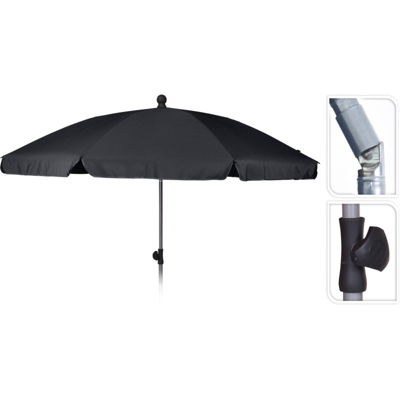 PARASOL AMBIANCE KANTELBAAR 2M D. GRIJS - Dv8100720 composition 001 22 07 19  - DV8100720