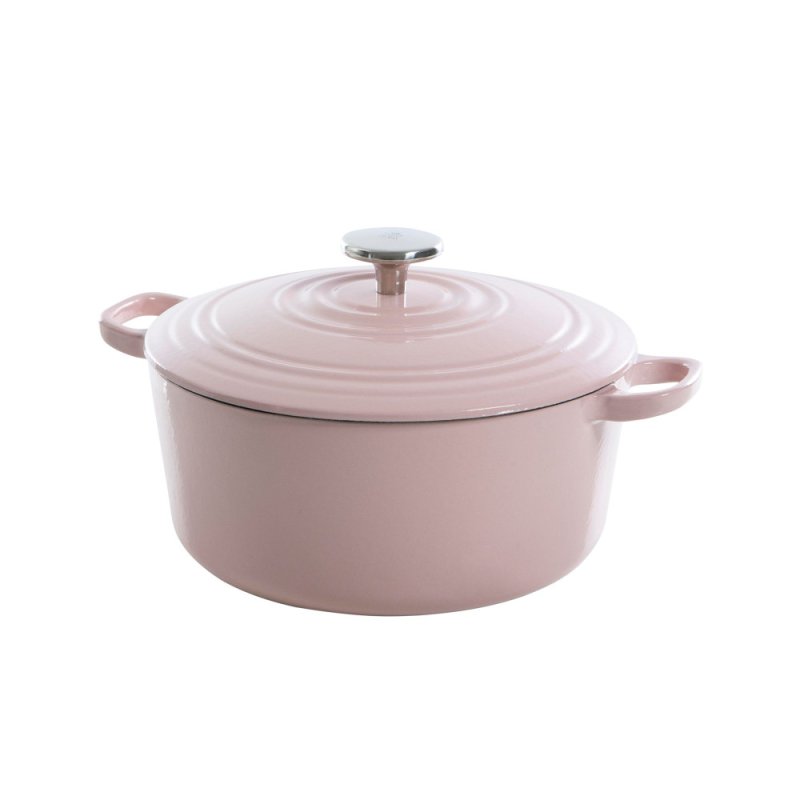 BK BRAADPAN BOURGOGNE 24 CM DUSKY PINK - H6078524 - H6078524